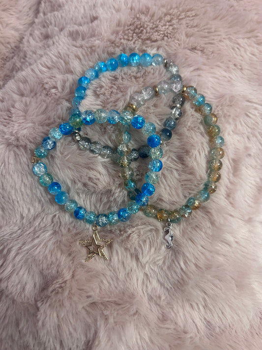 Blue bracelet bundle.